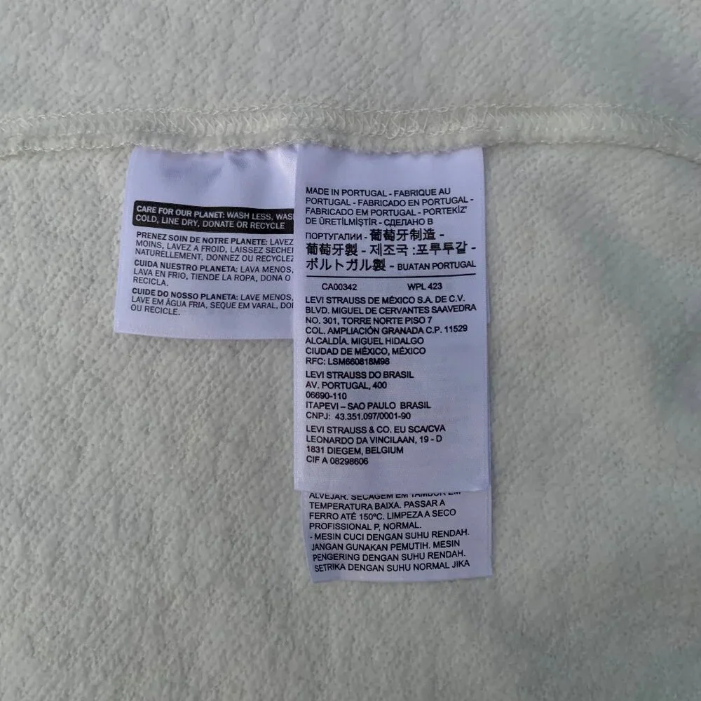 Levi's Vintage Clothing Bay Meadows 40's style contrasting crew sweatshirt - Picture 8 of 11